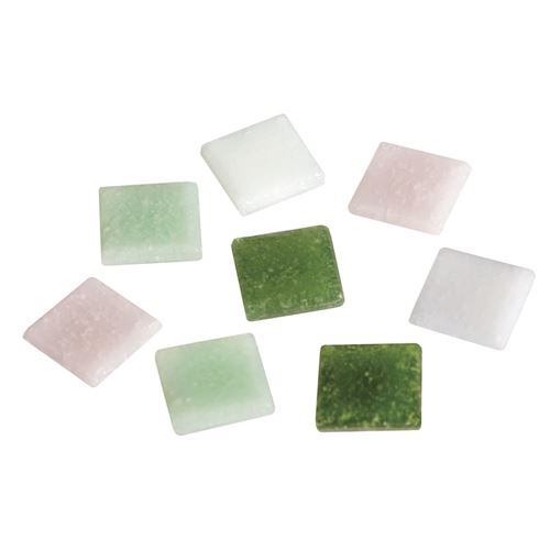 Pierres mosaique 1 cm teintes vertes 1 kg - rayher