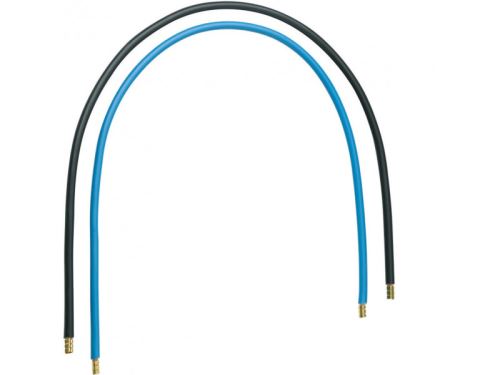 Hager Noir Jeu 2 Conducteurs 16 Mm2 Bleu + Longueur 450 Mm (Kc416) - Image 1