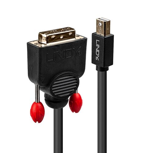 Câble actif Mini DisplayPort vers DVI-D, noir, 2m