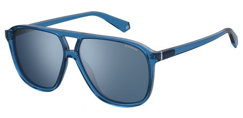 Polaroid lunettes de soleil 6097/Spjp/XN unisexe pilot blue/blue