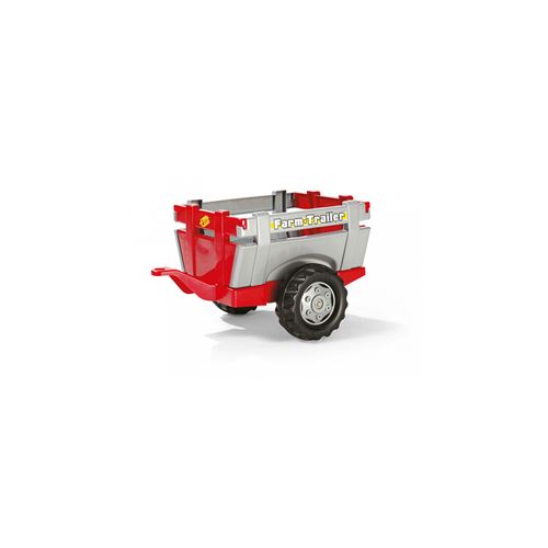 Rolly Toys remorque RollyFarm rouge / argent junior