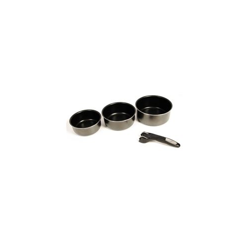 SITRAM Set 3 casseroles tous feux dont induction + pince