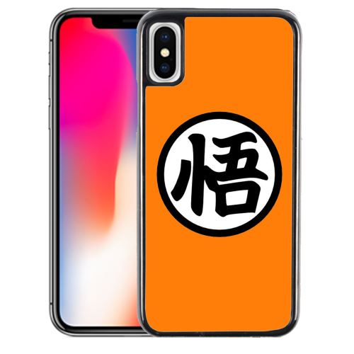 Coque pour iPhone XS dragon ball goku logo