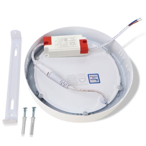 Plafonnier LED - Rond - 6W - Serie Aries - 2700K