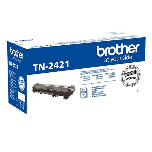 Brother tonerbrother tn2421 black ell 4977766779623