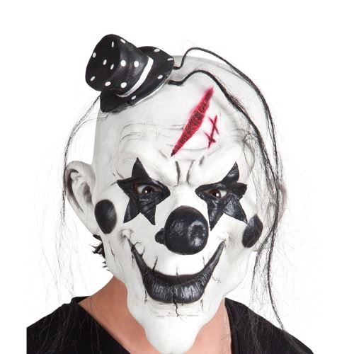 masque clown chapeau latex - 97507