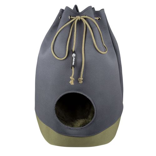 Meilleurs prix pour DISTRICT70 Lit/sac pour chats CASA Vert mousse