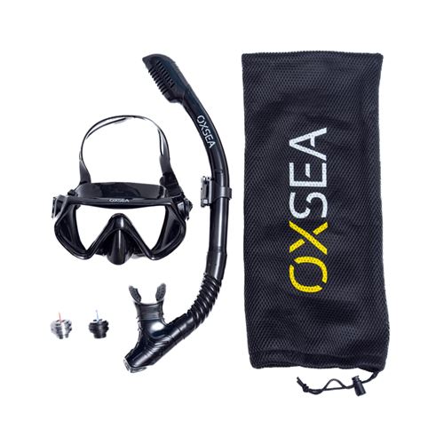 Kit masque + tuba snorkeling Oxsea kit snorkeling