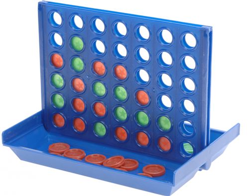 Free and Easy Jeu de voyage à 4 rangs en plastique 15 cm