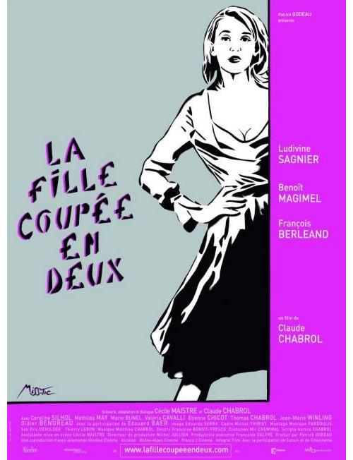 la Fille Coupée En Deux AFFICHE CINEMA ORIGINALE
