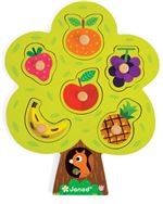 Puzzle en bois Janod Arbre fruitier 6 pièces