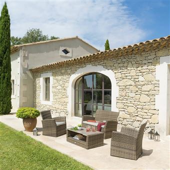 Salon Bora Bora Naturae 4 Places Hesperide Mobilier De Jardin