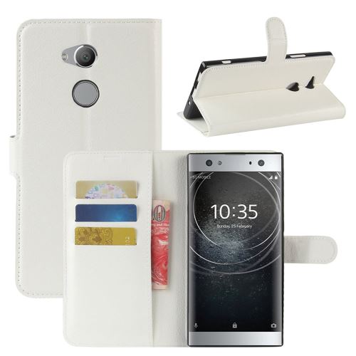 Etui Housse Portefeuille Pour Sony Xperia XA2 Ultra - Blanc