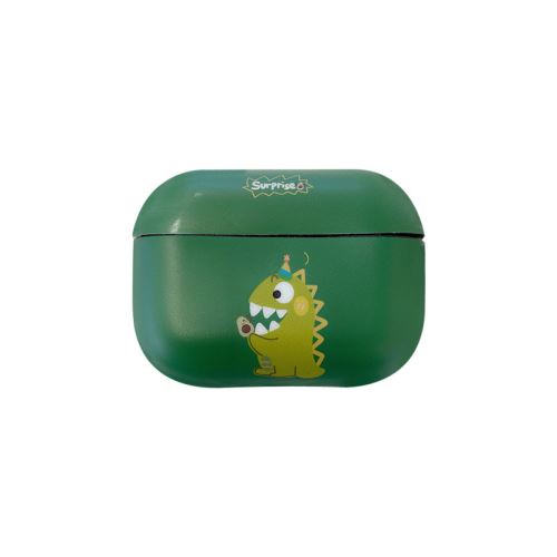 Etui Coque de protection motif de dinosaure pour votre Apple AirPods Pro - Vert