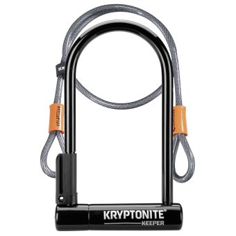 Kryptonite u-lock Keeper+ kFlex 120 cm noir