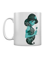 Mug Disney Aladdin Jasmine écrit dans les étoiles blanc