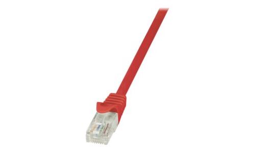 LogiLink EconLine - Cordon de raccordement - RJ-45 (M) pour RJ-45 (M) - 1.5 m - UTP - CAT 6 - rouge