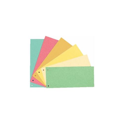 Esselte Intercalaires, bandes, pour A4, perforé, bleu