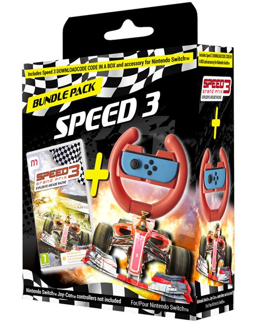 Bundle Pack Speed 3 + Volant Nintendo Switch