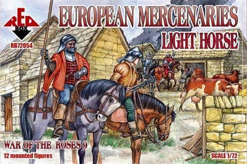 European Mercenaries (light Horse) War O - 1:72e - Red Box
