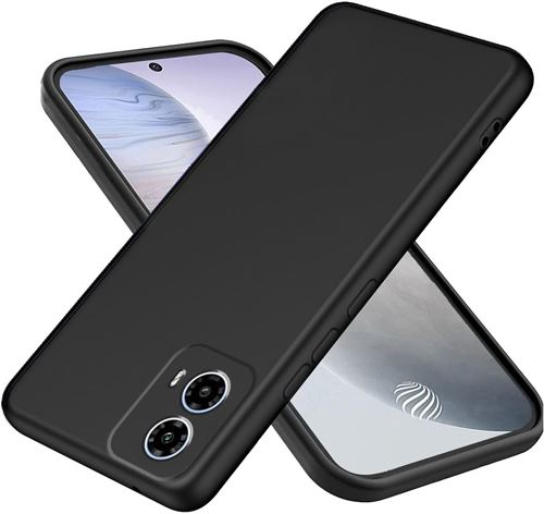 Coque protection pour Motorola Moto G34 5G tpu souple noire Antichoc XEPTIO