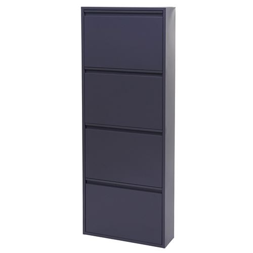 Biens de second choix armoire à chaussures MENDLER HWC-H15, porte-chaussures, acier