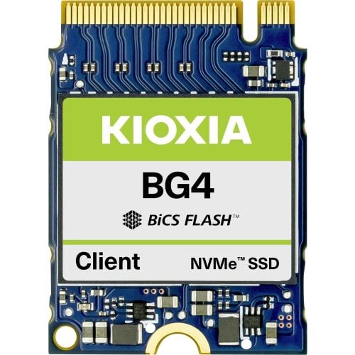 KIOXIA BG4 Series KBG40ZNS128G - SSD - 128 GB - intern - M.2 2230 - PCIe 3.0 x4 (NVMe)