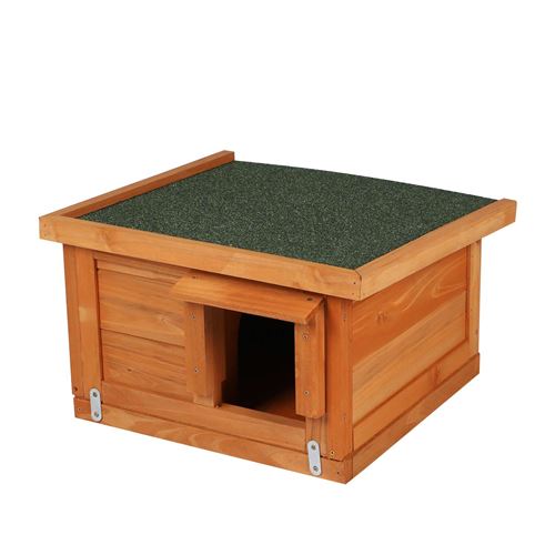 Meilleurs prix pour Toilinux - Maison à hérisson en bois naturel