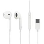 Ecouteurs USB C Waytex 65561 intra-auriculaires ergonomiques avec contrôle volume et micro intégré