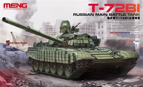 Russian Main Battle Tank T-72b1 - 1:35e - Meng-model
