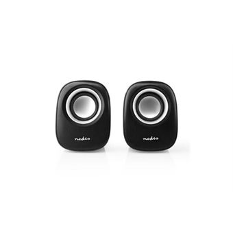Arys Enceinte PC 12 Watt Barre de Son PC Alimentation USB Jack 35 mm