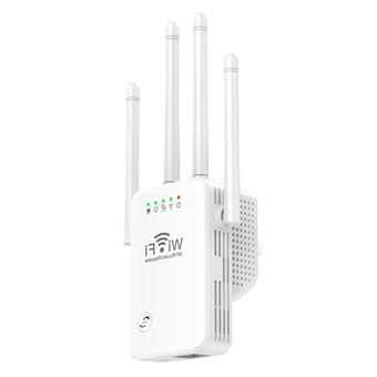 3€63 sur Répéteur Wifi Sans Fil Wafenso Amplificateur de Signal WiFi  Extender pour la Maison-AC1200M Blanc - Répéteur WiFi - Achat & prix