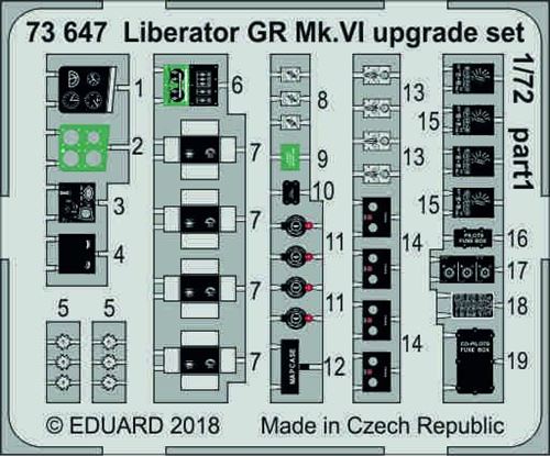 Liberator Gr Mk.vi Upgrade Set F.eduard - 1:72e - Eduard Accessories