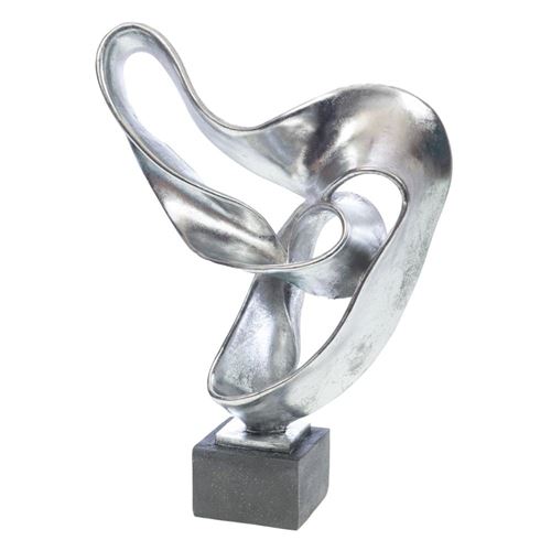 Non Communiqué Argent Décoration Sur Socle Dali - Amadeus - / Métallique - Résine