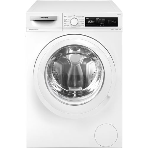 SMEG LB1T02AIT machine &agrave; laver Charge avant 10 kg 1000 tr/min Blanc