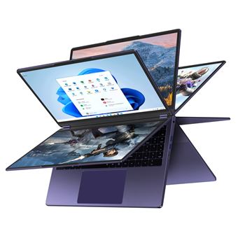 PC Portable 15,6" Écran Tactile 360° Flip - Intel Core m3-8100Y (3,4 GHz) - 16Go RAM DDR3 - 512Go SSD - Windows 11 Pro - 1
