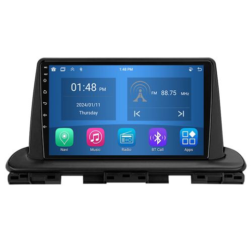 Autoradio RoverOne® Bluetooth CarPlay Android Auto Navigation 4Go RAM 64Go ROM pour Kia Cerato 4 IV 2018-2021