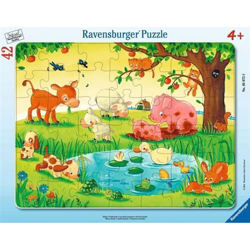 Puzzle cadre 30-48 p - Les petits animaux