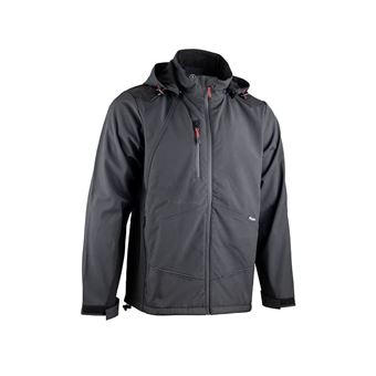 Blouson softshell LMA Rock - Gris - Triple couche - 2307-M - 1