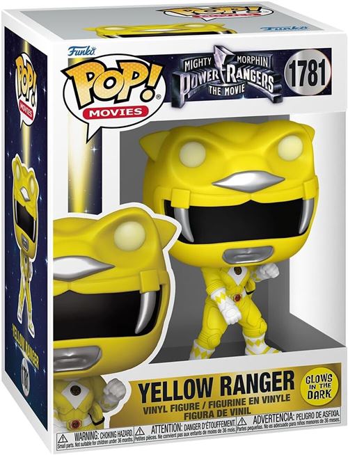 Non Communiqué Jaune Figurine Funko Pop! N°1781 | Power Rangers | Ranger