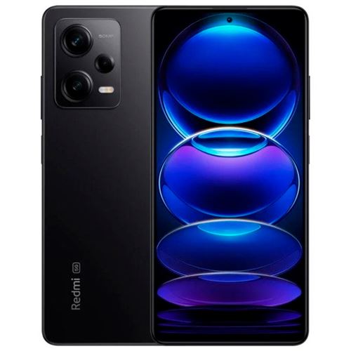 Smartphone Xiaomi Note 12 Pro 5G 8 Go 128 Go Noir NFC Batterie 5000 mAh Charge rapide 67W Écran AMOLED 6,67 FHD+