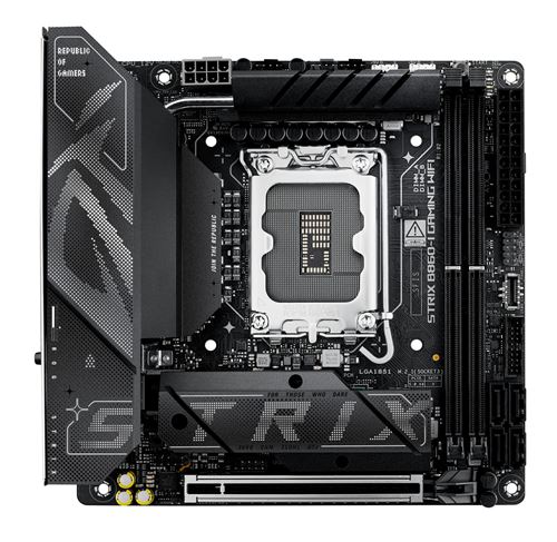 Carte mère ASUS ROG STRIX B860-I GAMING WIFI B860 LGA 1851 DDR5 mini ITX WiFi 7 PCIe 5.0 RGB - Image 5