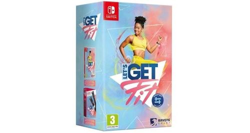Let's get fit nintendo switch + straps