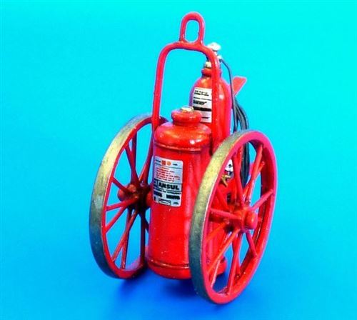 Extinguisher Wheeled 150lb - 1:48e - Plus Model
