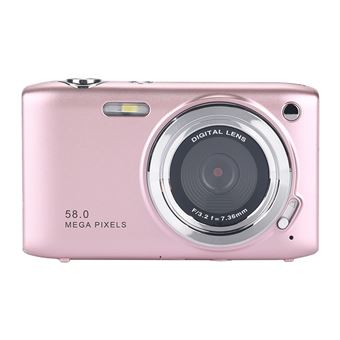 Appareil photo numérique HD,Aiorber appareil photo numérique rétro et portable, enregistrement vidéo 4K intégré, écran de 2,88 pouces et 20 filtres beauté, idéal pour un usage familial et les voyages. - 1