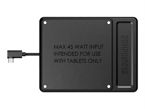 Compulocks Plus Hub VESA Box Black - Station d'accueil - USB-C - HDMI - 10Mb LAN