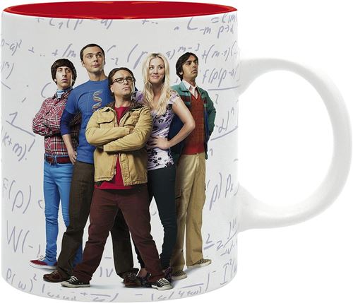 Non Communiqué Multicolore Mug Personnages The Big Bang Theory Céramique 320 Ml