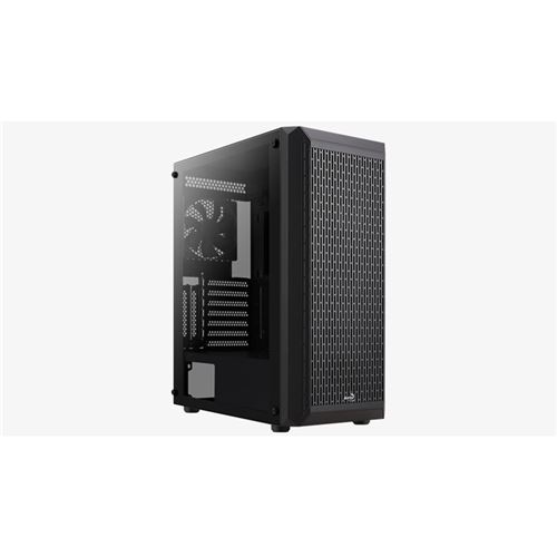 Non Communiqué Noir Aerocool Boitier Moyen Tour Atx Beam V1 Rgb Avec Panneaux Vitrés (Noir)