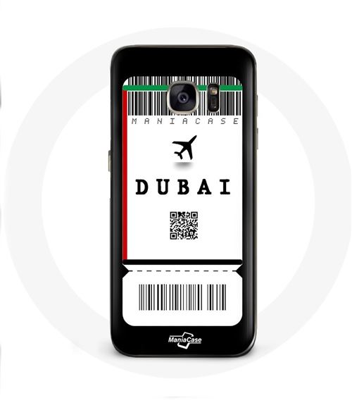 Coque pour Samsung Galaxy S6 Billet d'avion Dubai Maniacase