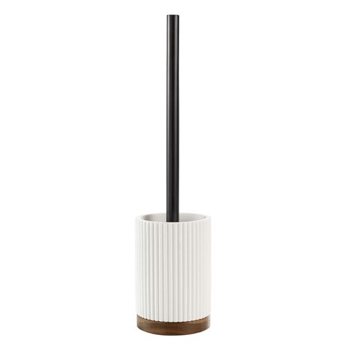 Brosse WC Design "Niagara" 38cm Blanc